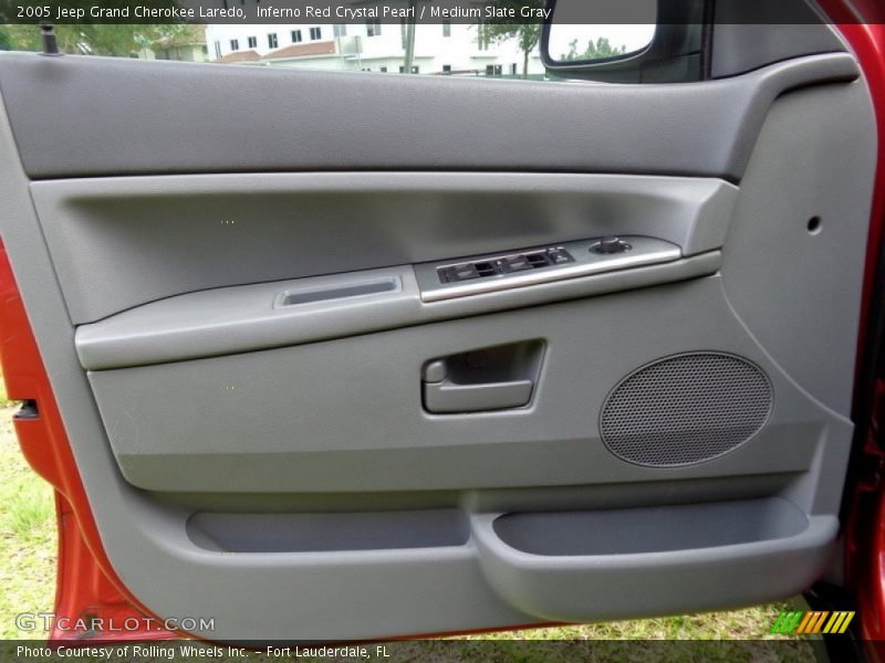 Inferno Red Crystal Pearl / Medium Slate Gray 2005 Jeep Grand Cherokee Laredo