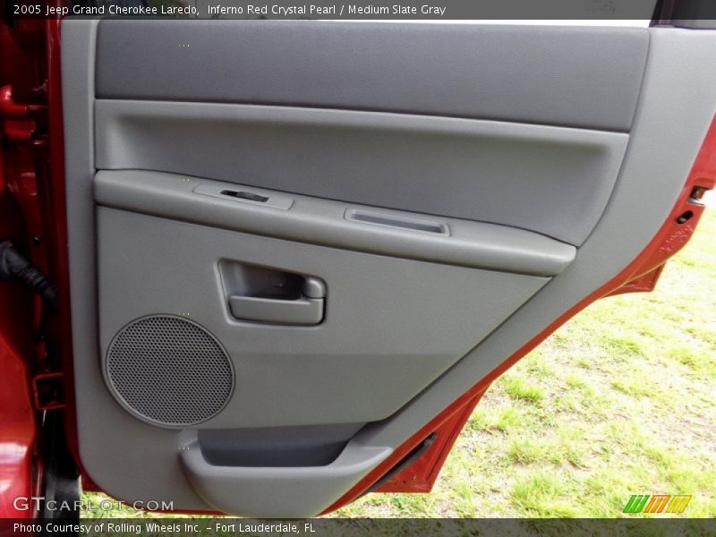 Inferno Red Crystal Pearl / Medium Slate Gray 2005 Jeep Grand Cherokee Laredo