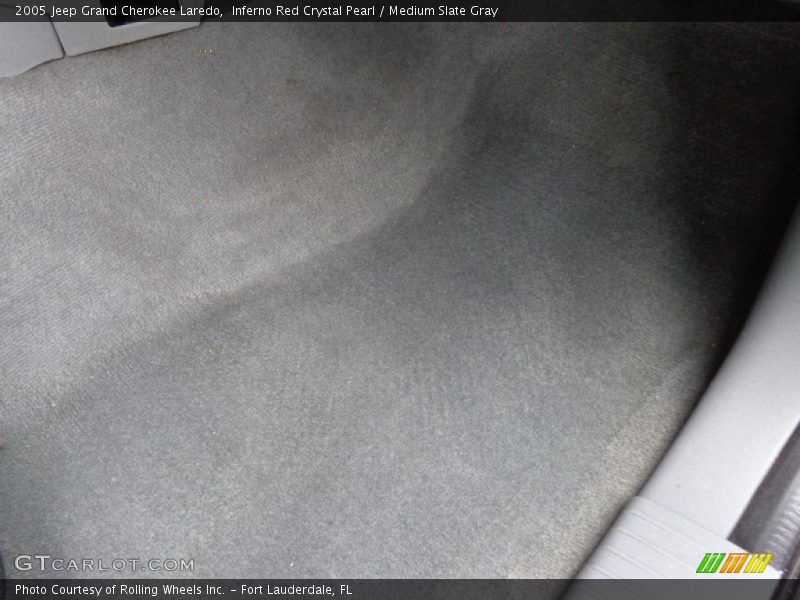 Inferno Red Crystal Pearl / Medium Slate Gray 2005 Jeep Grand Cherokee Laredo