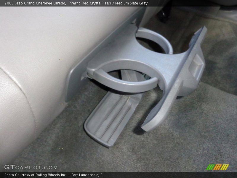 Inferno Red Crystal Pearl / Medium Slate Gray 2005 Jeep Grand Cherokee Laredo