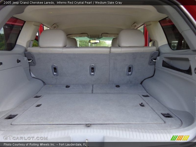 Inferno Red Crystal Pearl / Medium Slate Gray 2005 Jeep Grand Cherokee Laredo