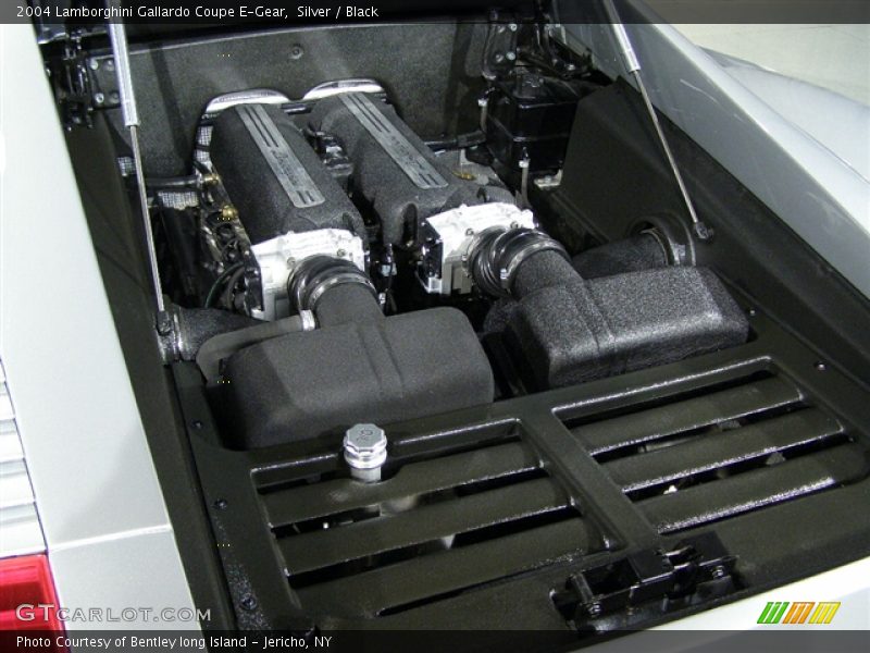 Silver / Black 2004 Lamborghini Gallardo Coupe E-Gear