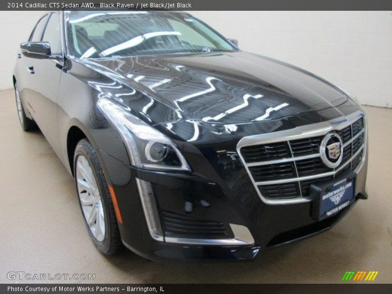 Black Raven / Jet Black/Jet Black 2014 Cadillac CTS Sedan AWD