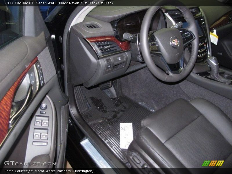 Black Raven / Jet Black/Jet Black 2014 Cadillac CTS Sedan AWD