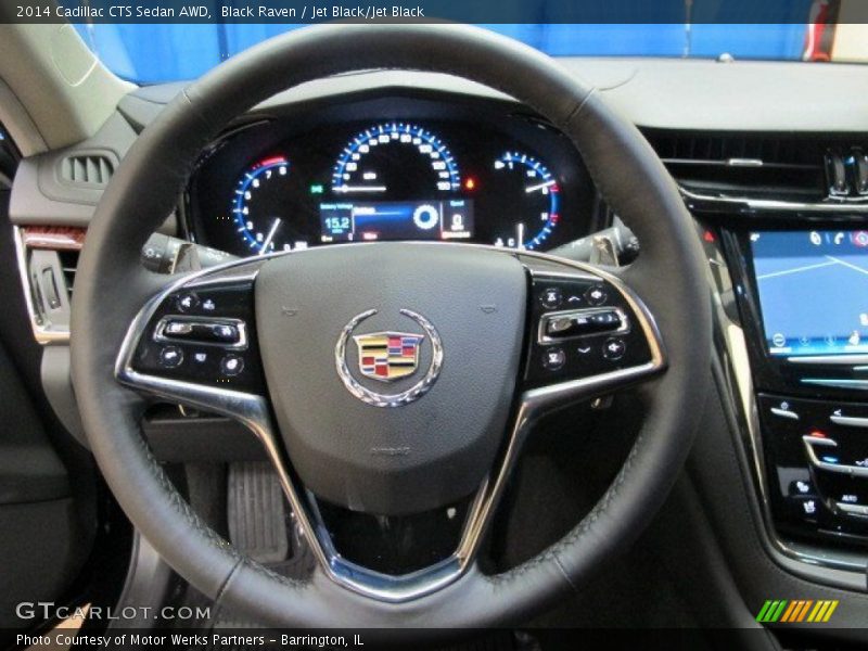 Black Raven / Jet Black/Jet Black 2014 Cadillac CTS Sedan AWD