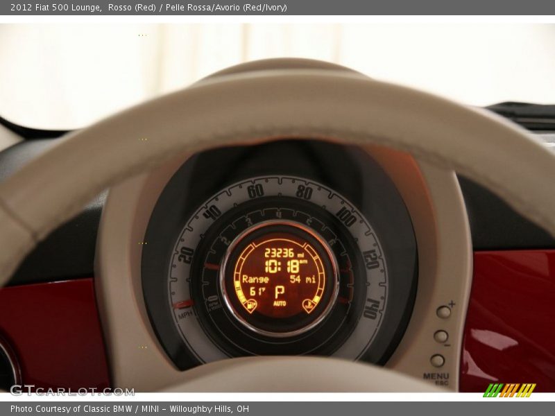  2012 500 Lounge Lounge Gauges