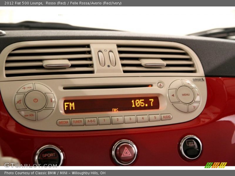 Audio System of 2012 500 Lounge