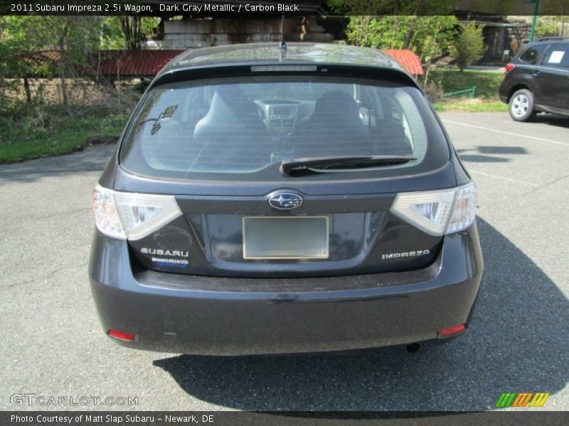 Dark Gray Metallic / Carbon Black 2011 Subaru Impreza 2.5i Wagon