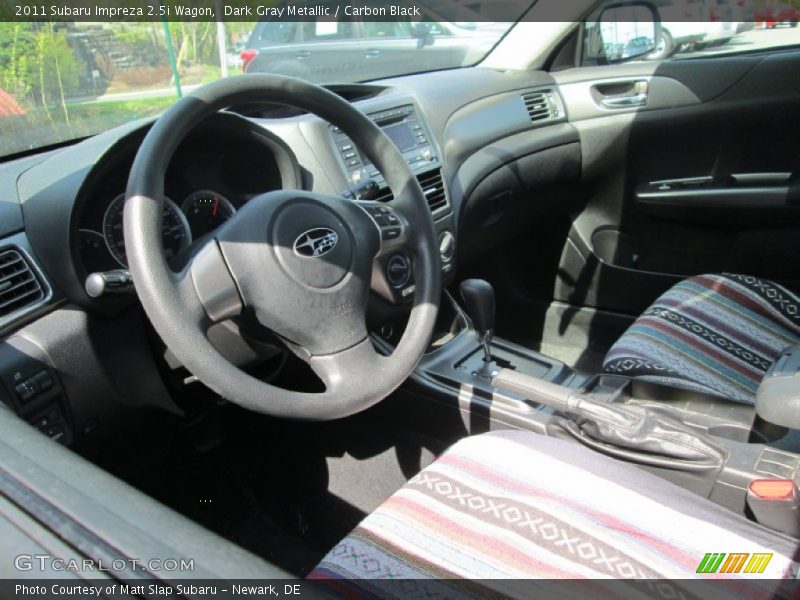 Dark Gray Metallic / Carbon Black 2011 Subaru Impreza 2.5i Wagon