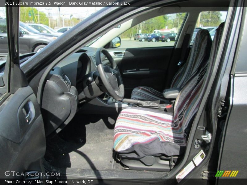 Dark Gray Metallic / Carbon Black 2011 Subaru Impreza 2.5i Wagon