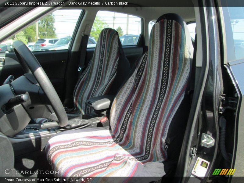 Dark Gray Metallic / Carbon Black 2011 Subaru Impreza 2.5i Wagon