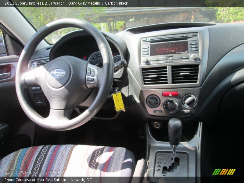 Dark Gray Metallic / Carbon Black 2011 Subaru Impreza 2.5i Wagon