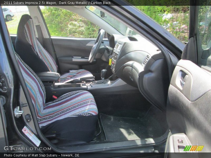 Dark Gray Metallic / Carbon Black 2011 Subaru Impreza 2.5i Wagon