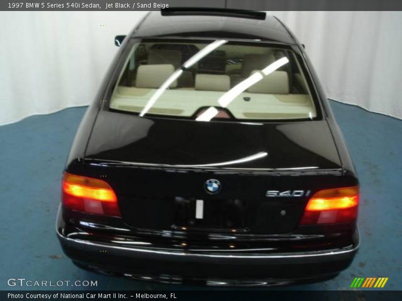 Jet Black / Sand Beige 1997 BMW 5 Series 540i Sedan