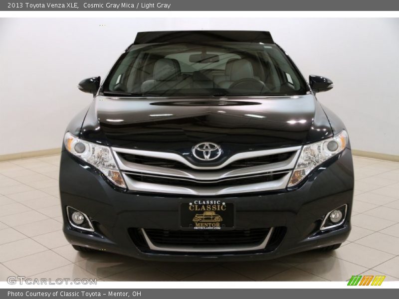 Cosmic Gray Mica / Light Gray 2013 Toyota Venza XLE