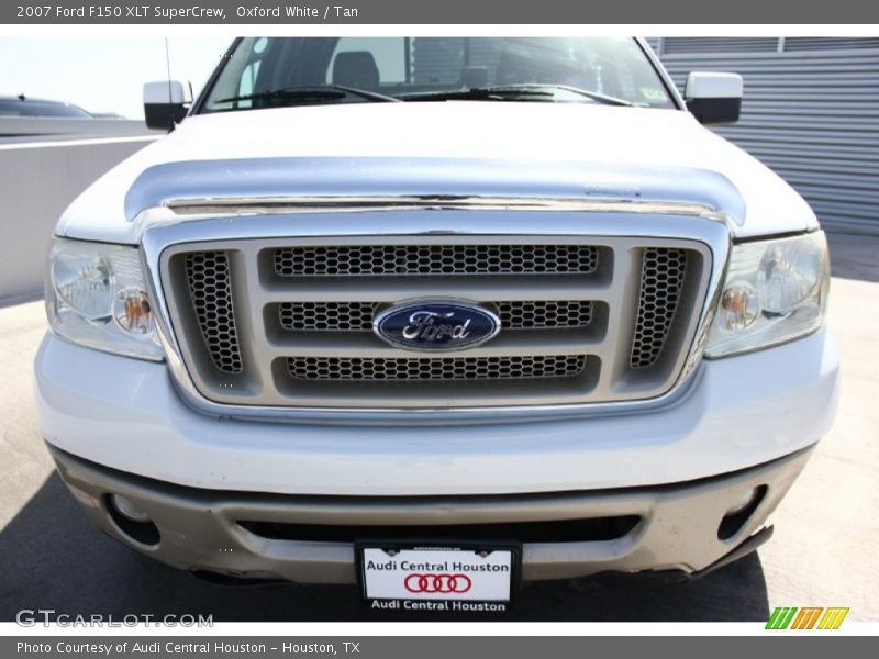 Oxford White / Tan 2007 Ford F150 XLT SuperCrew