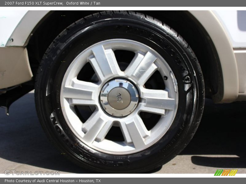 Oxford White / Tan 2007 Ford F150 XLT SuperCrew