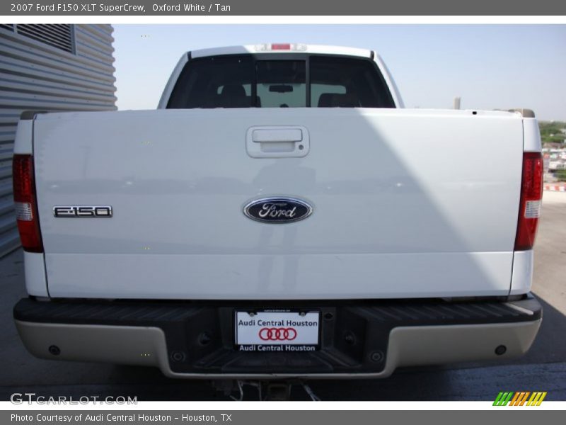 Oxford White / Tan 2007 Ford F150 XLT SuperCrew