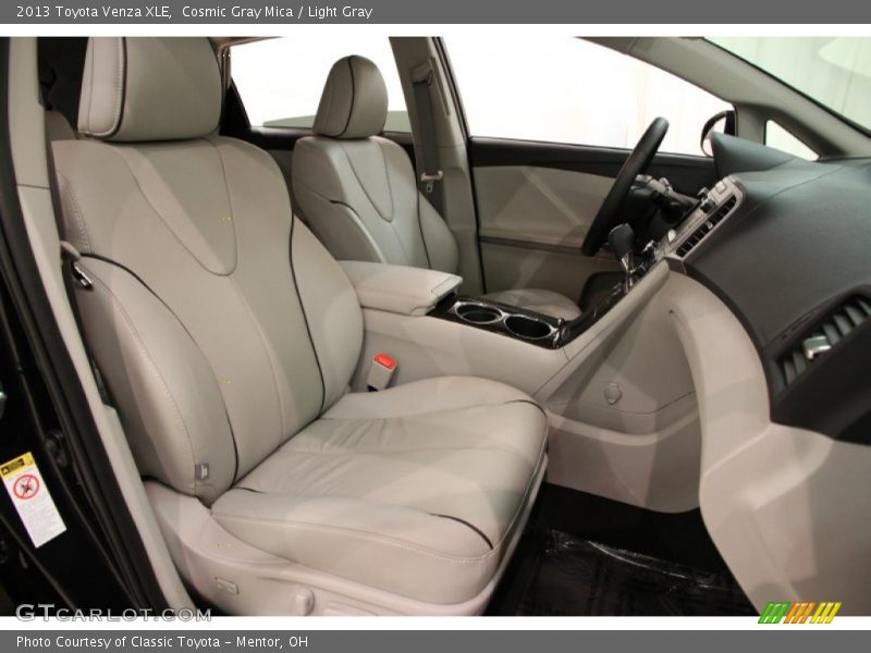 Cosmic Gray Mica / Light Gray 2013 Toyota Venza XLE