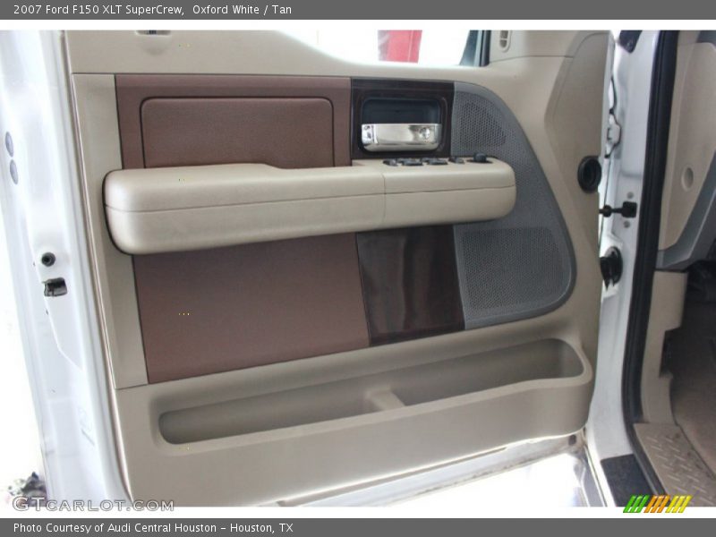 Oxford White / Tan 2007 Ford F150 XLT SuperCrew