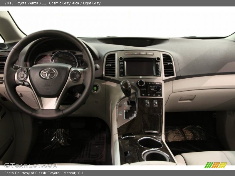 Cosmic Gray Mica / Light Gray 2013 Toyota Venza XLE