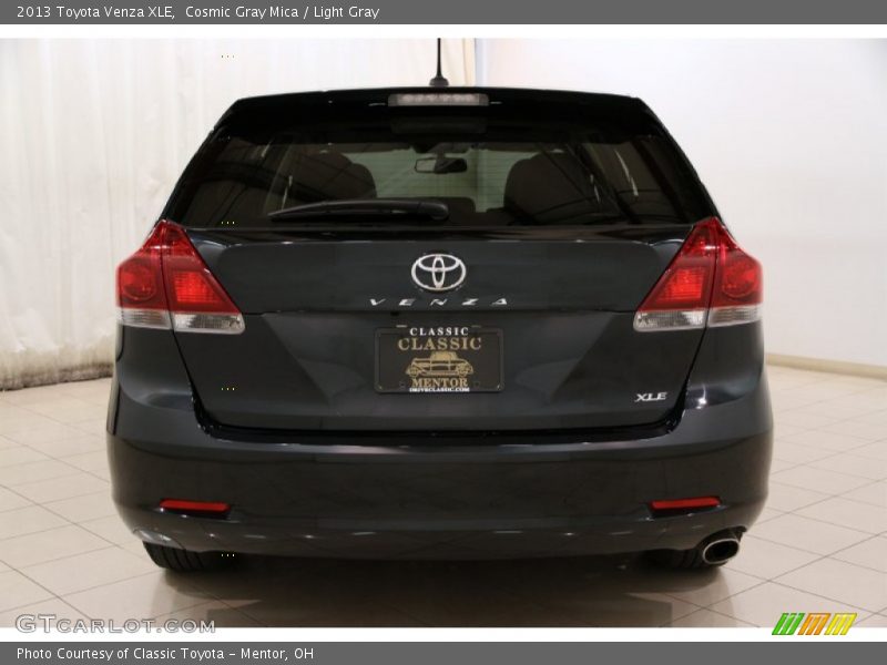 Cosmic Gray Mica / Light Gray 2013 Toyota Venza XLE