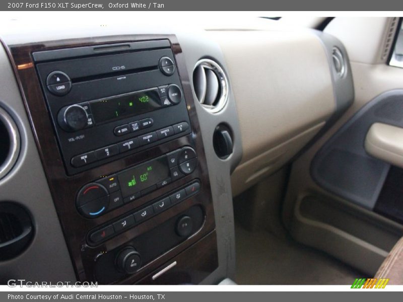 Oxford White / Tan 2007 Ford F150 XLT SuperCrew