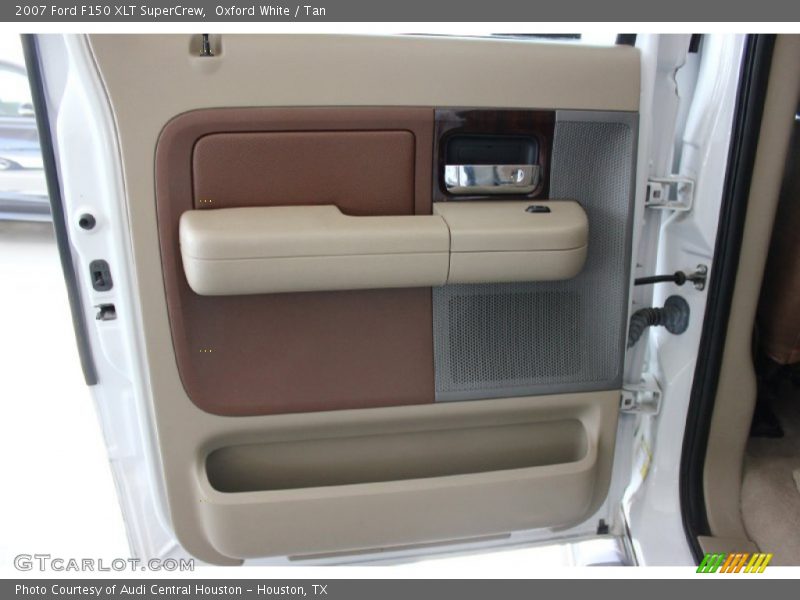 Oxford White / Tan 2007 Ford F150 XLT SuperCrew