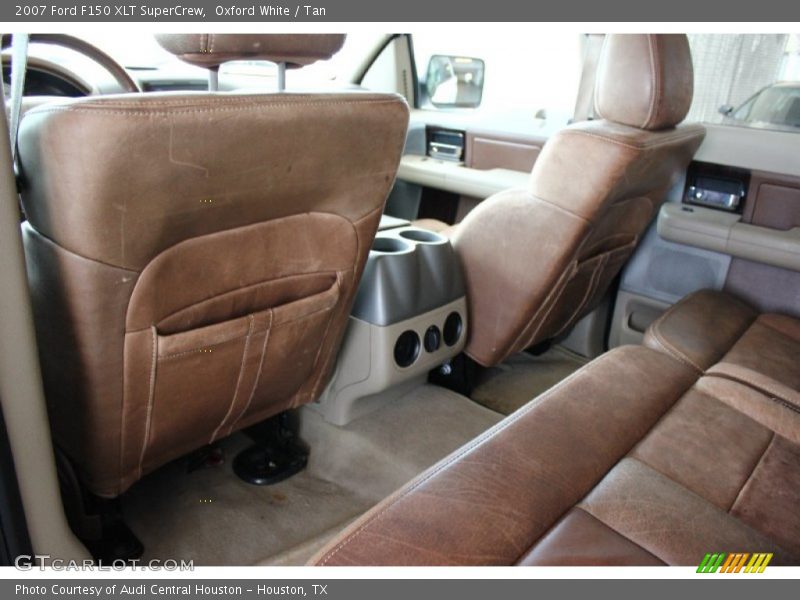 Oxford White / Tan 2007 Ford F150 XLT SuperCrew