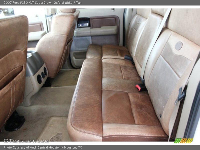 Oxford White / Tan 2007 Ford F150 XLT SuperCrew