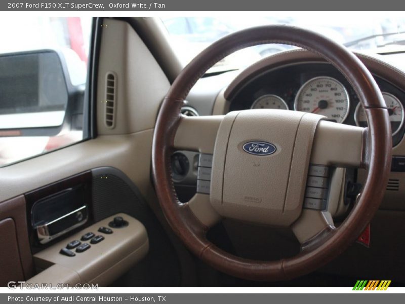 Oxford White / Tan 2007 Ford F150 XLT SuperCrew