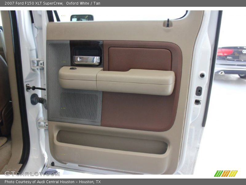 Oxford White / Tan 2007 Ford F150 XLT SuperCrew