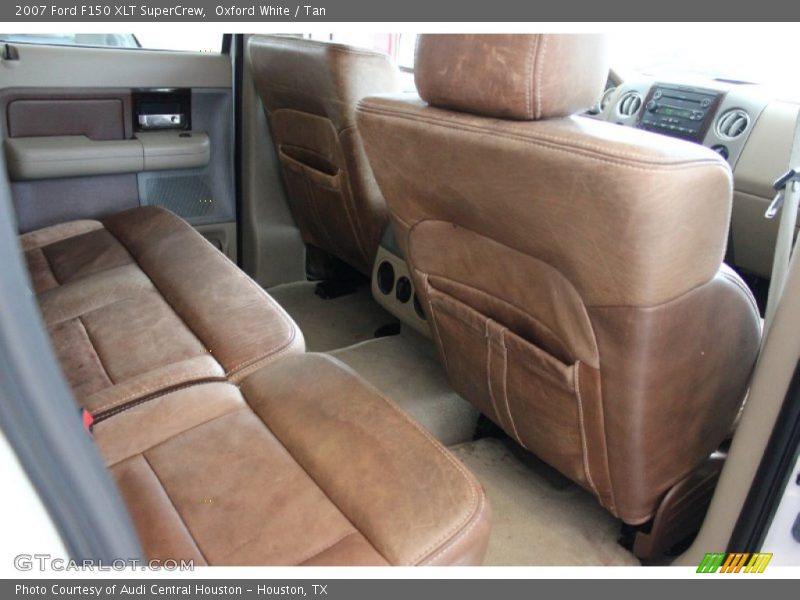 Oxford White / Tan 2007 Ford F150 XLT SuperCrew
