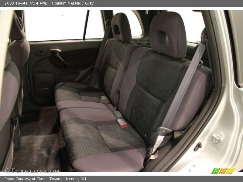 Rear Seat of 2003 RAV4 4WD
