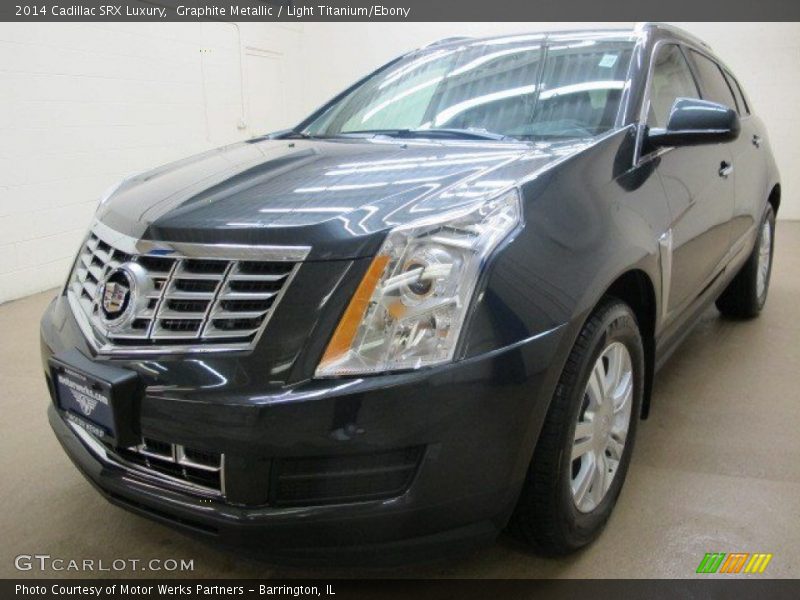 Graphite Metallic / Light Titanium/Ebony 2014 Cadillac SRX Luxury