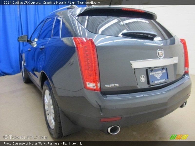 Graphite Metallic / Light Titanium/Ebony 2014 Cadillac SRX Luxury