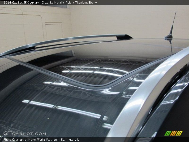 Graphite Metallic / Light Titanium/Ebony 2014 Cadillac SRX Luxury