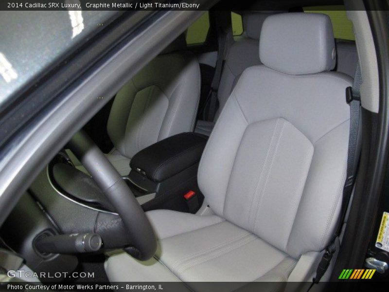 Graphite Metallic / Light Titanium/Ebony 2014 Cadillac SRX Luxury