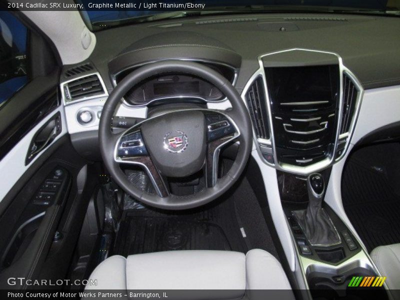 Graphite Metallic / Light Titanium/Ebony 2014 Cadillac SRX Luxury