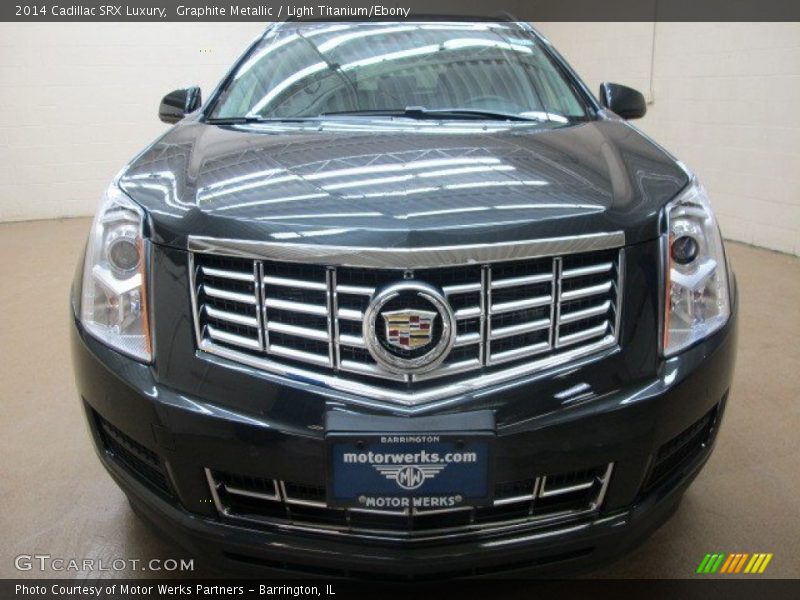 Graphite Metallic / Light Titanium/Ebony 2014 Cadillac SRX Luxury