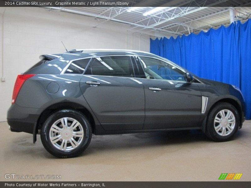 Graphite Metallic / Light Titanium/Ebony 2014 Cadillac SRX Luxury