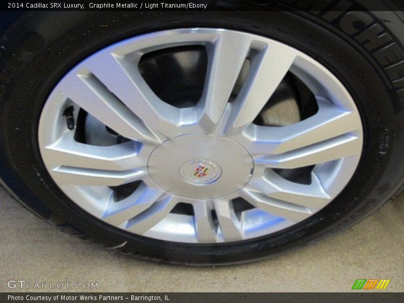 Graphite Metallic / Light Titanium/Ebony 2014 Cadillac SRX Luxury