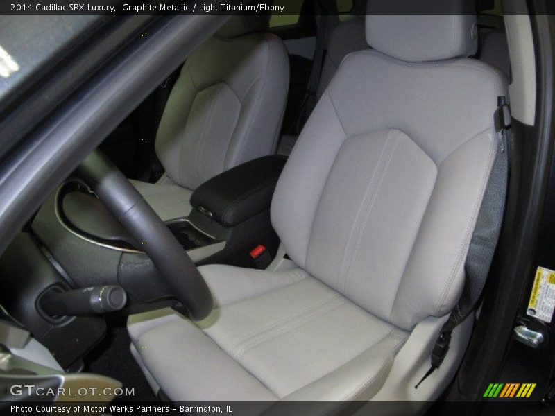 Graphite Metallic / Light Titanium/Ebony 2014 Cadillac SRX Luxury