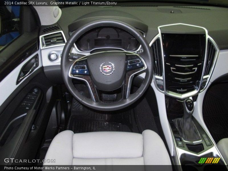 Graphite Metallic / Light Titanium/Ebony 2014 Cadillac SRX Luxury