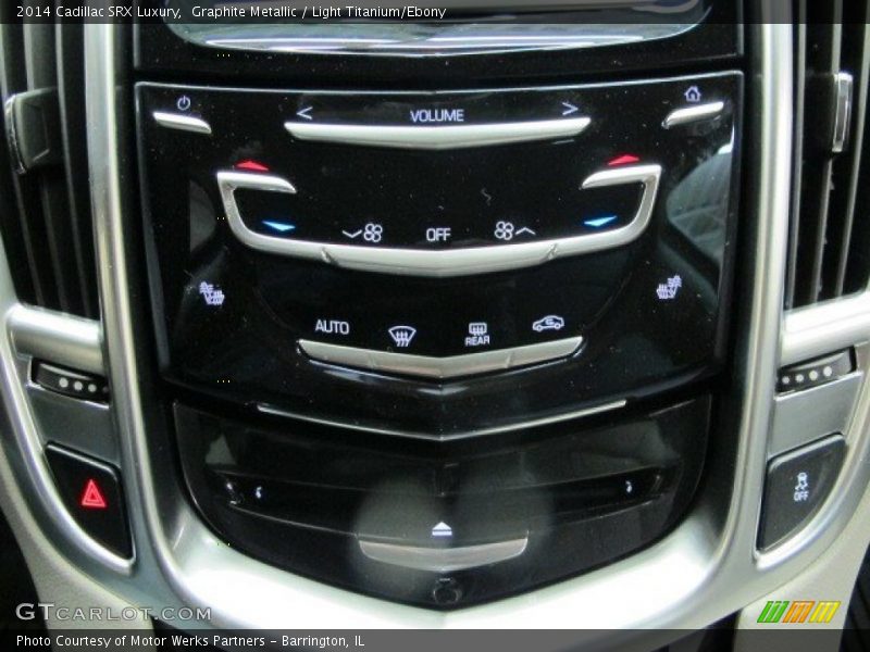 Graphite Metallic / Light Titanium/Ebony 2014 Cadillac SRX Luxury