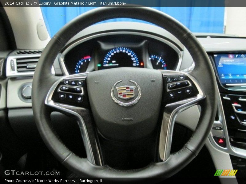 Graphite Metallic / Light Titanium/Ebony 2014 Cadillac SRX Luxury