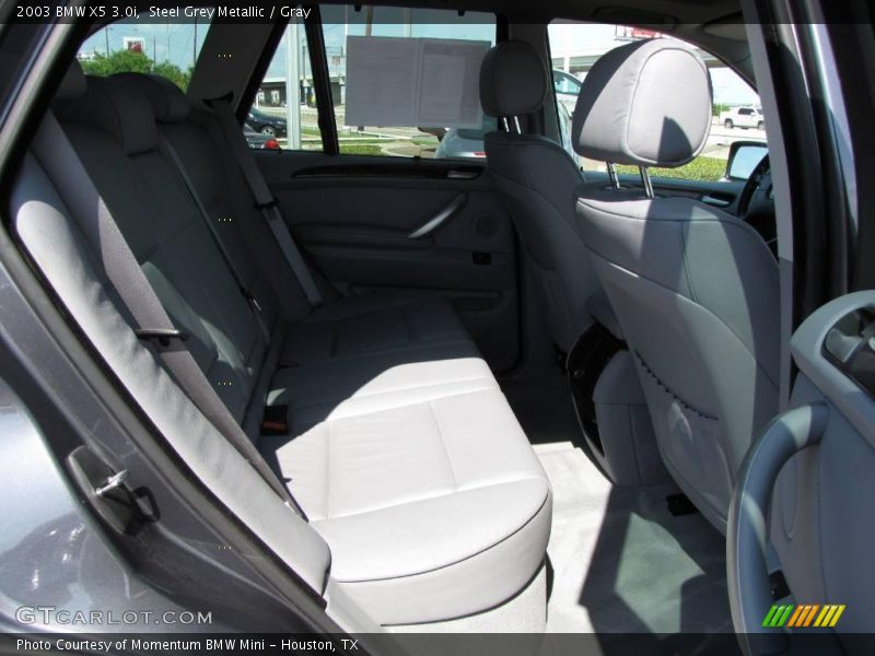 Steel Grey Metallic / Gray 2003 BMW X5 3.0i