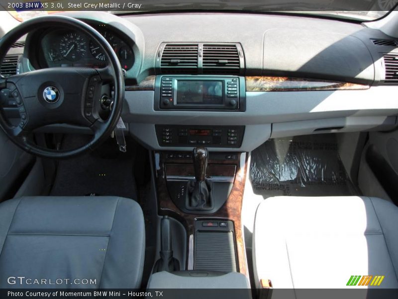Steel Grey Metallic / Gray 2003 BMW X5 3.0i