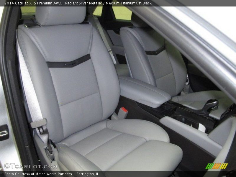 Radiant Silver Metallic / Medium Titanium/Jet Black 2014 Cadillac XTS Premium AWD