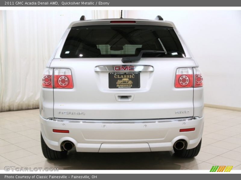 Quicksilver Metallic / Ebony 2011 GMC Acadia Denali AWD